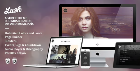 Music Band & Musician WordPress Theme