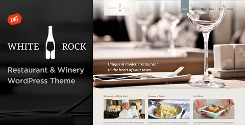 Restaurant & Winery WordPress Theme