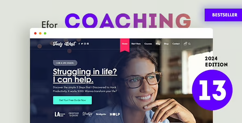Coaching & Online Courses WordPress Theme