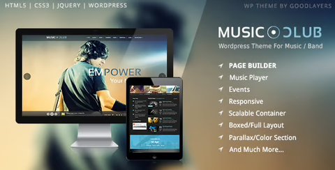 Band | Party Wordpress