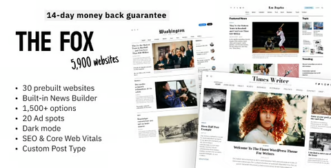Minimal News Magazine WordPress Theme